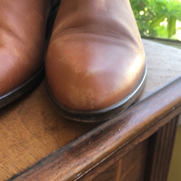 J Crew cognac ankle boot - Picture 5 of 9